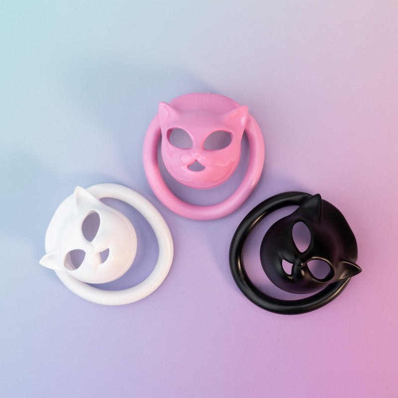 Cat Face Chastity Cage