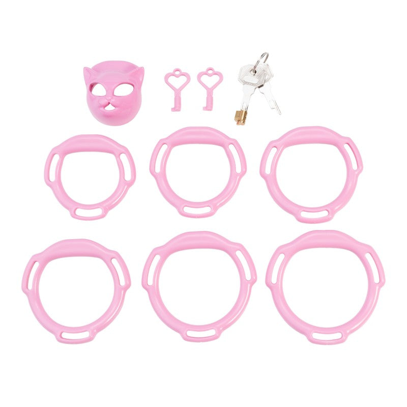 Cat Face Chastity Cage