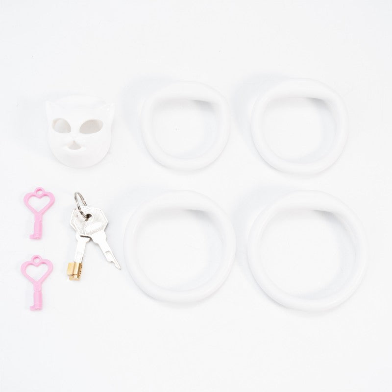 Cat Face Chastity Cage