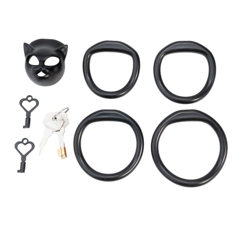 Cat Face Chastity Cage