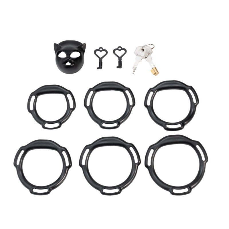 Cat Face Chastity Cage