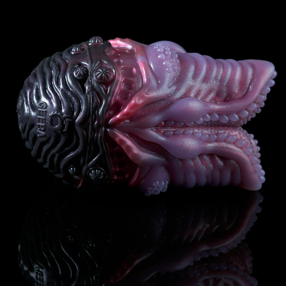 Carnivorous Flower Alien Pocket Pussy – Beast Oral Sex Masturbator in Platinum Silicone