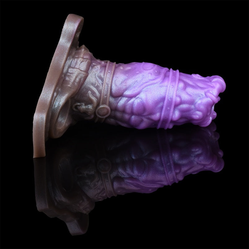Purple Silicone Fantasie Penis Sleeve – 5-Inch Penis Extender for Dual-Sensory Escalation