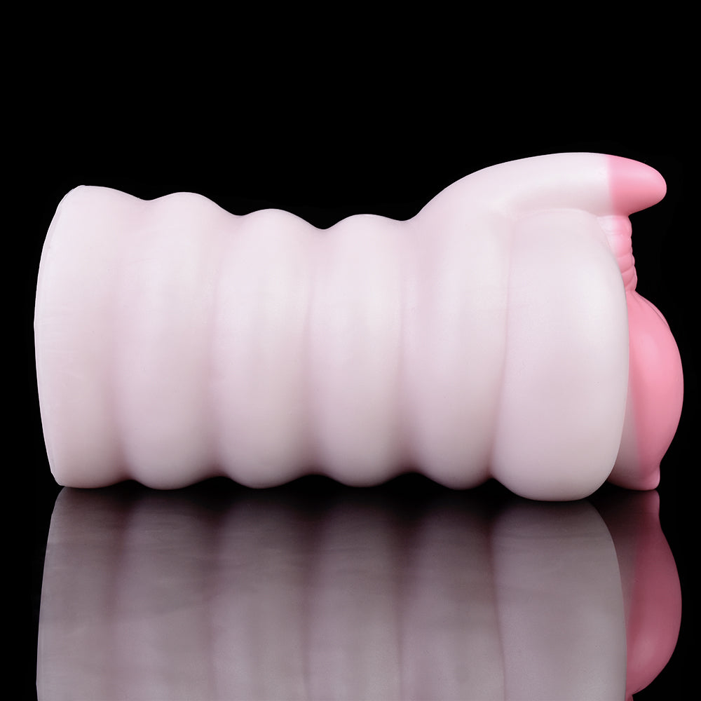 Fantasy Pig Pussy Pocket Masturbator - Pink Realistic Animal Pussies Blowjob Sex Toys for Men