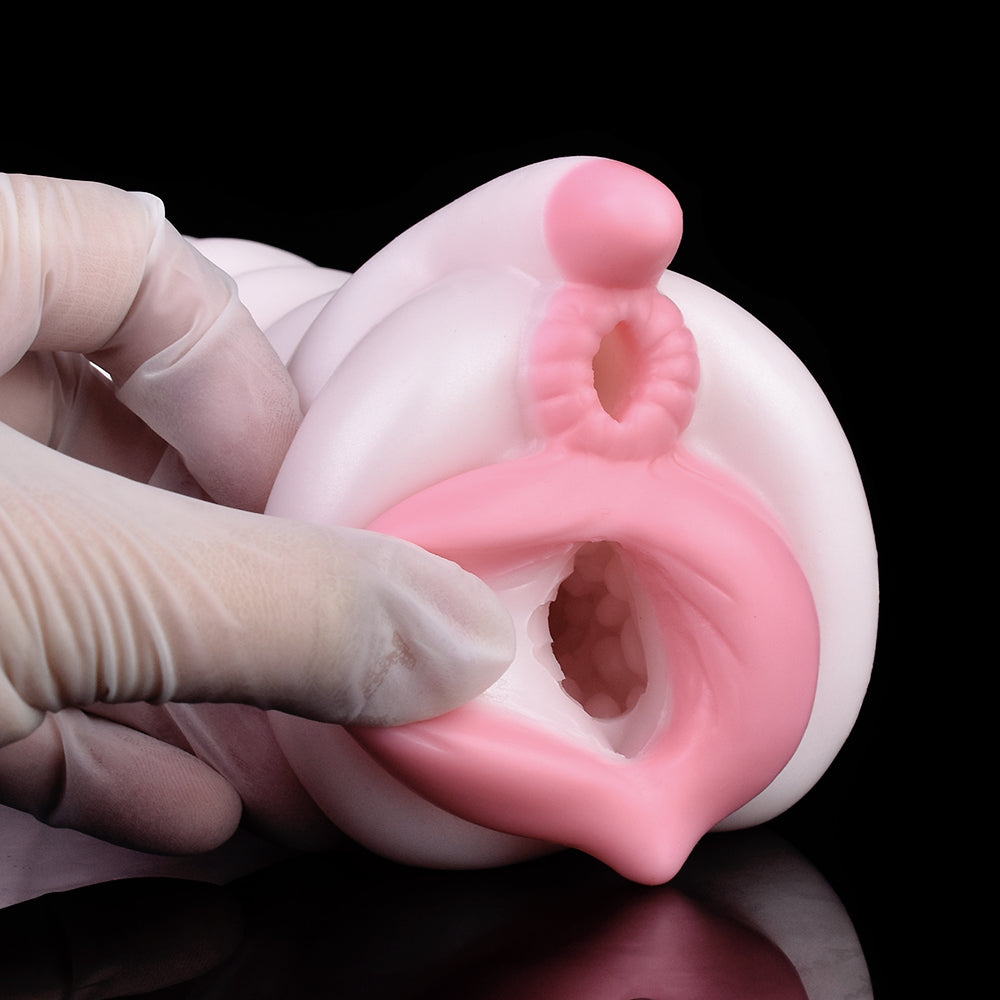 Fantasy Pig Pussy Pocket Masturbator - Pink Realistic Animal Pussies Blowjob Sex Toys for Men