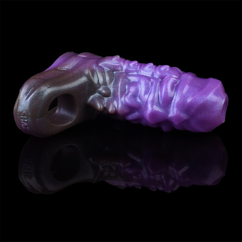 Fantasie 5-Inch Penis Extender Cock Sleeve – Silicone Male Sex Toys for Sensory Impact