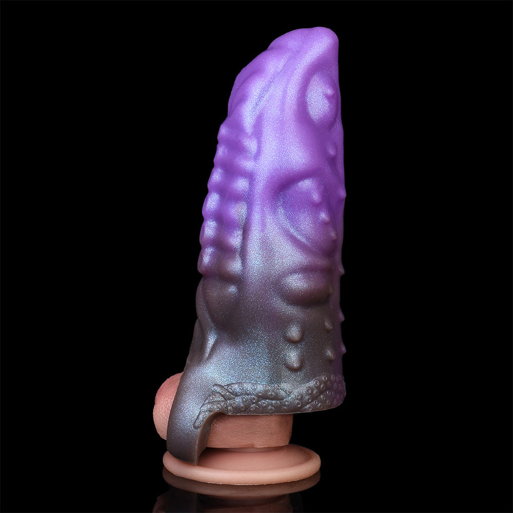 Tentacledildo Cock Sleeve Penis Sheath Extender - Fantasy Sex Toys for Men Pegging