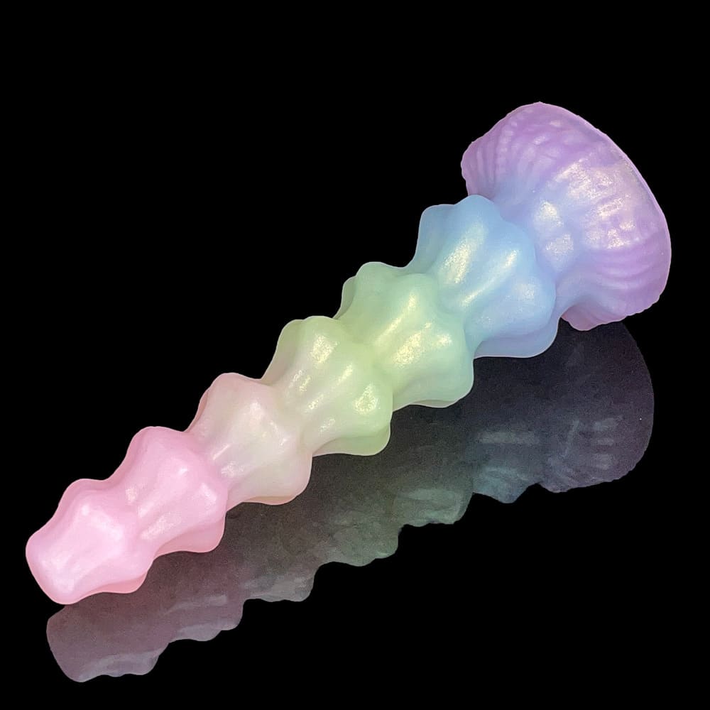 Migo - 10 Inch Fantasy Alien Dildo - Ribbed Dildo