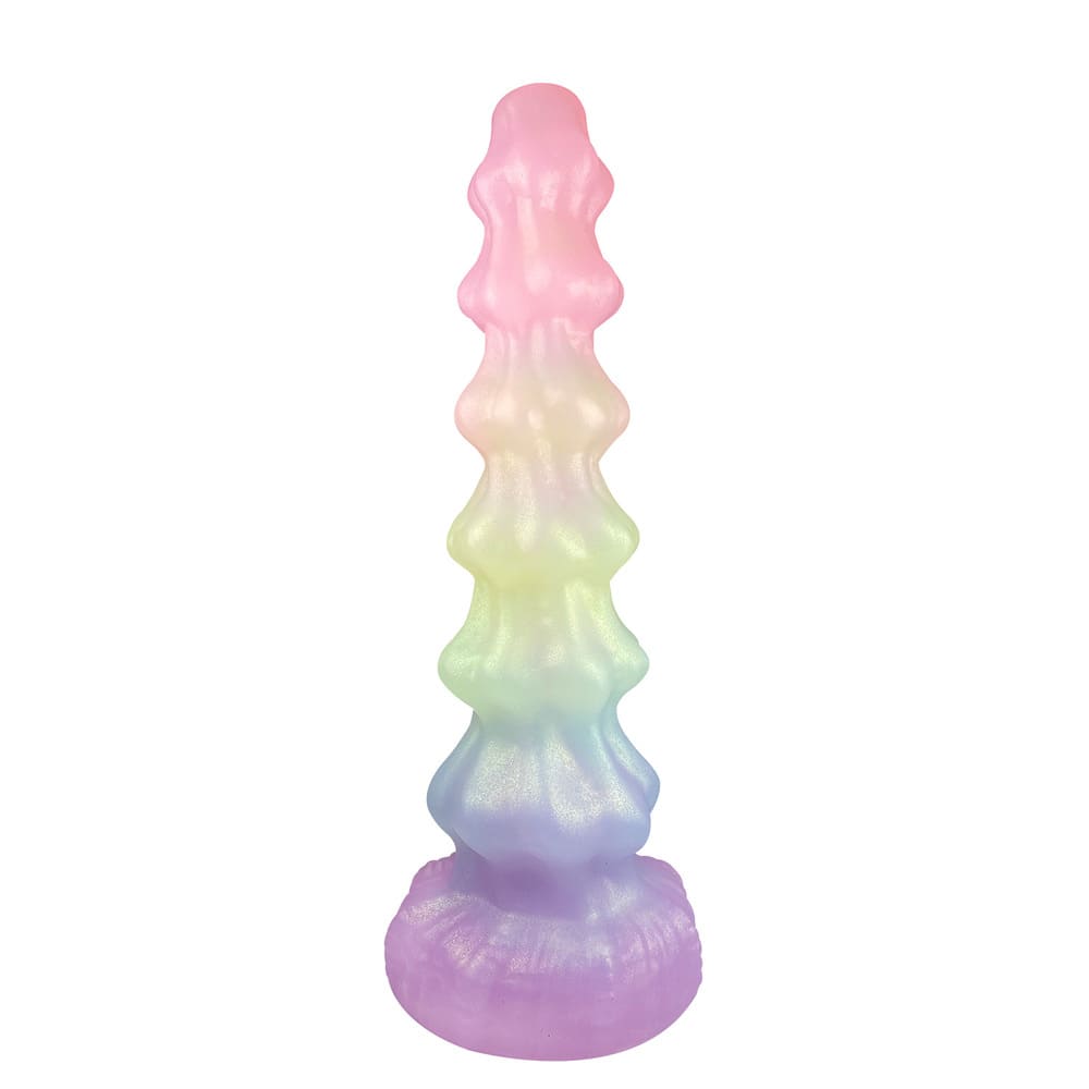 Migo - 10 Inch Fantasy Alien Dildo - Ribbed Dildo