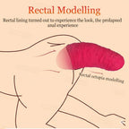 Thick Silicone Rectal Prolapse Butt Plug - Super Soft Anal Dilator Built Anal Toy For Women Men