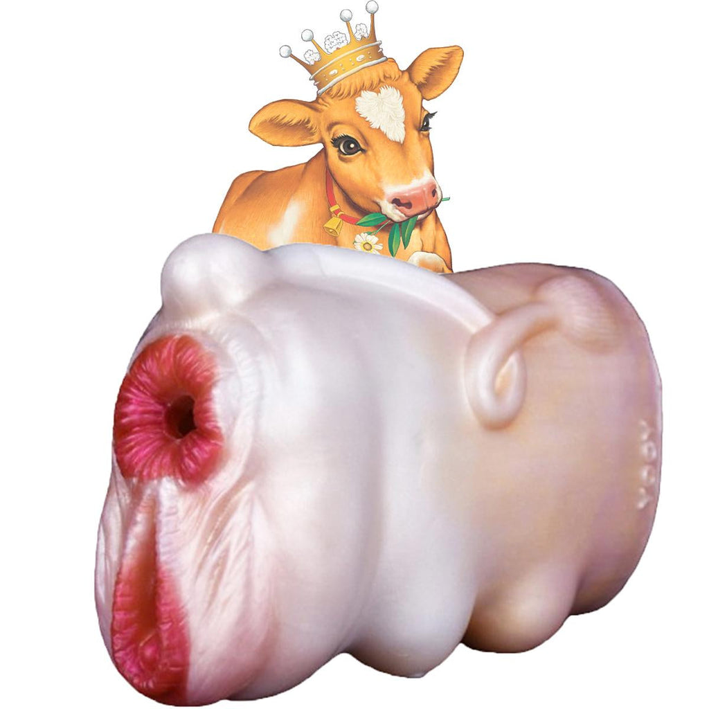 Cow Pussy Animal Masturbator - Fantasy Men Masturbating Penis Massage Beast Sex Toys