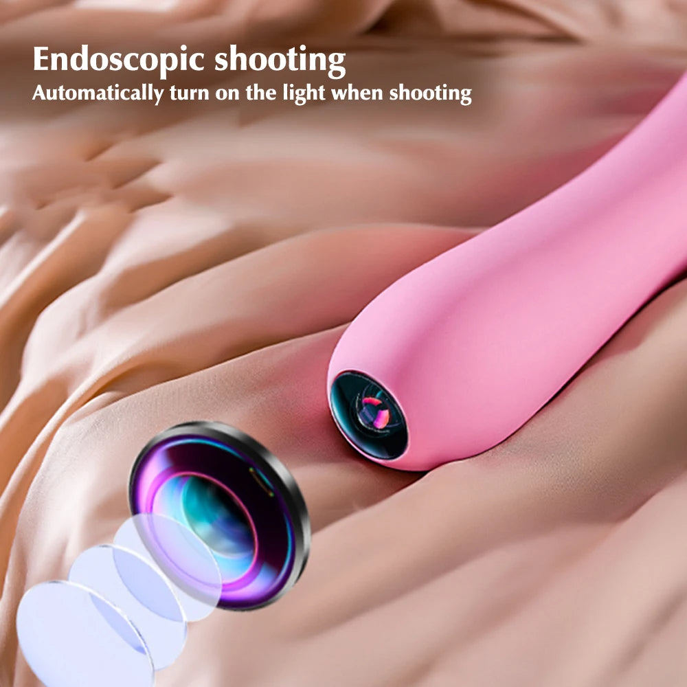Endoscope Vibrator APP Control – 1080p Camera Thrusting G-Spot Sex Toy | Domlust