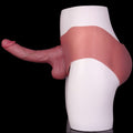Bareskin Realistic Penissleeve Extender Pants - 10-inch Huge Cock Sleeve Sheath Underwear