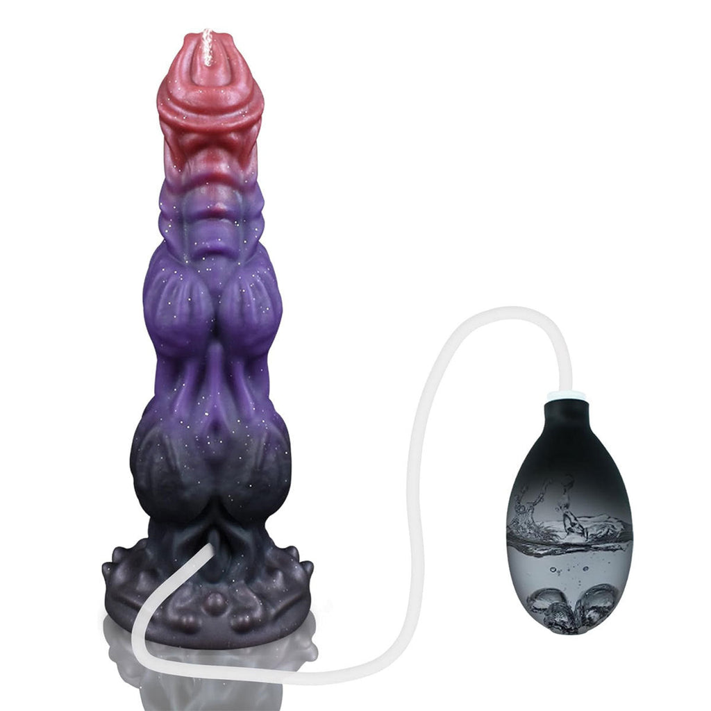 Ejaculating Monsterdildo Anal Butt Plug - Fantasy Cumming Dildos Women Masturbation Toy