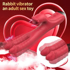 Tongue Vibrator Rose Clit Stimulator - Dual Vibrating Dildo Flapping Women Sex Toys Gifts