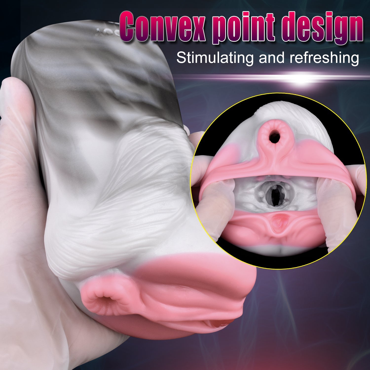 Pink Girl Horse Pussy – Platinum Silicone Animal Fantasy Pocket Masturbator for Men
