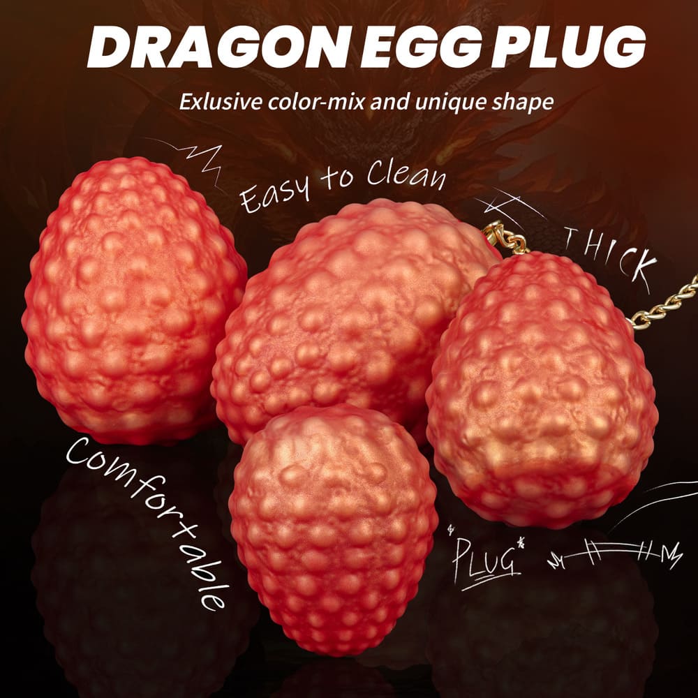 Dracovum-Dragon-Egg-Butt-Plug-Fantasy-Anal-Toy-with-Detachable-Chain