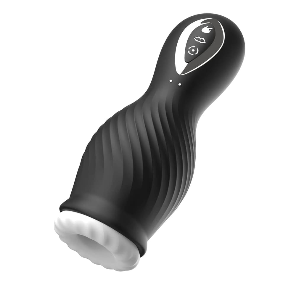 DragonLick - Silicone Male Masturbator - Vibrating & Suction Stroker
