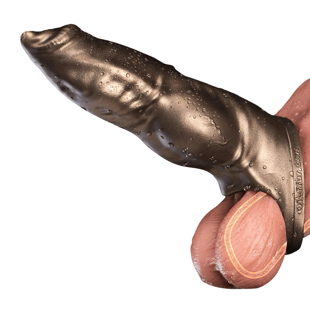 Dual-Harmony-Dog-Realistic-Canine-Silicone-Extender-Sleeve-with-Ring
