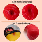 Lifelike Pocket Pussy Handy Sex Doll - Fantasy Silicone Penis Massager Masturbation Toy for Men