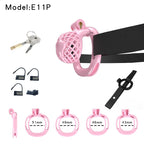 Mesh Ventilated Labia Chastity Cage – Multiple Sizes for All-Day Comfort