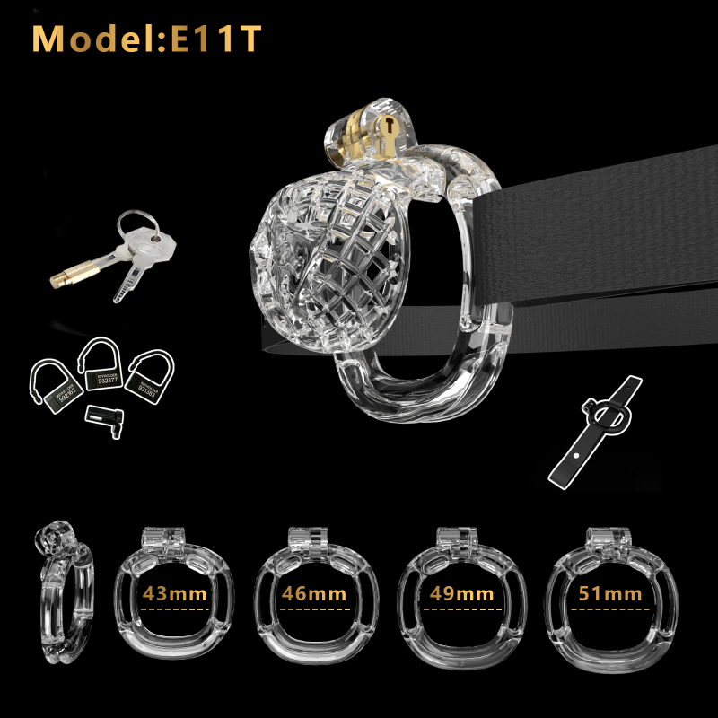 Mesh Ventilated Labia Chastity Cage – Multiple Sizes for All-Day Comfort