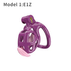 3D Printed Male Chastity Cage with Lock & 5 Rings – Resin Virginity Device for Men
