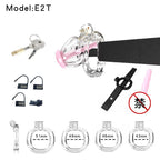 3D Printed Male Chastity Cage – Resin Lock with Strap & Perforated Ring Design for Men
