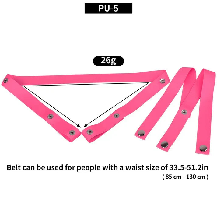Elastic Three-Way Support Waist Strap PU5