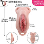 Realistic Silicone Fake Vagina Pussy Pants | Gay Couples Wearable Artificial Vagina Strap-On