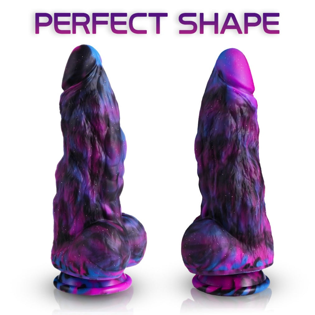 Domlust Dragon Dildo – Premium Platinum Silicone Monster Dildo with Suction Cup