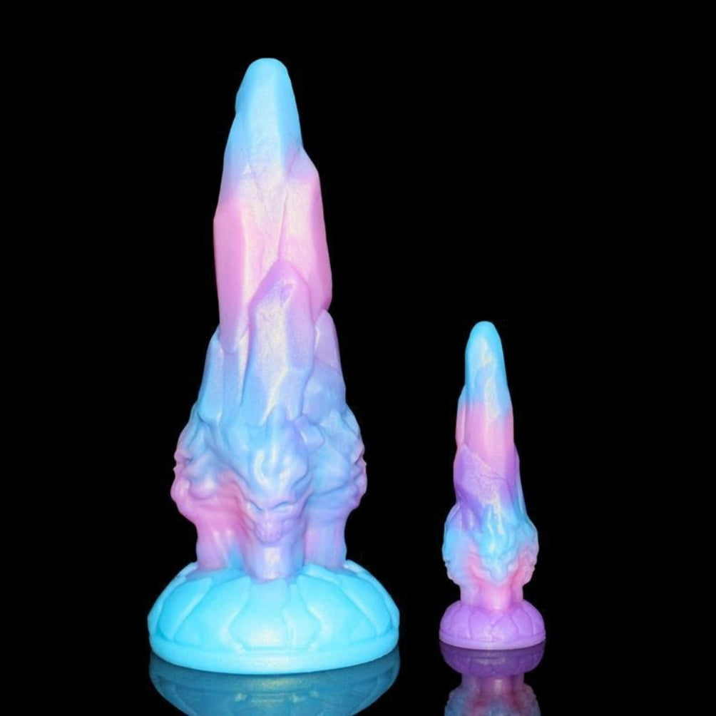 Alien Xenomorph Monster Dildo – Irregular Texture Fantasy Silicone Dildo with Suction Cup S/L | Domlust