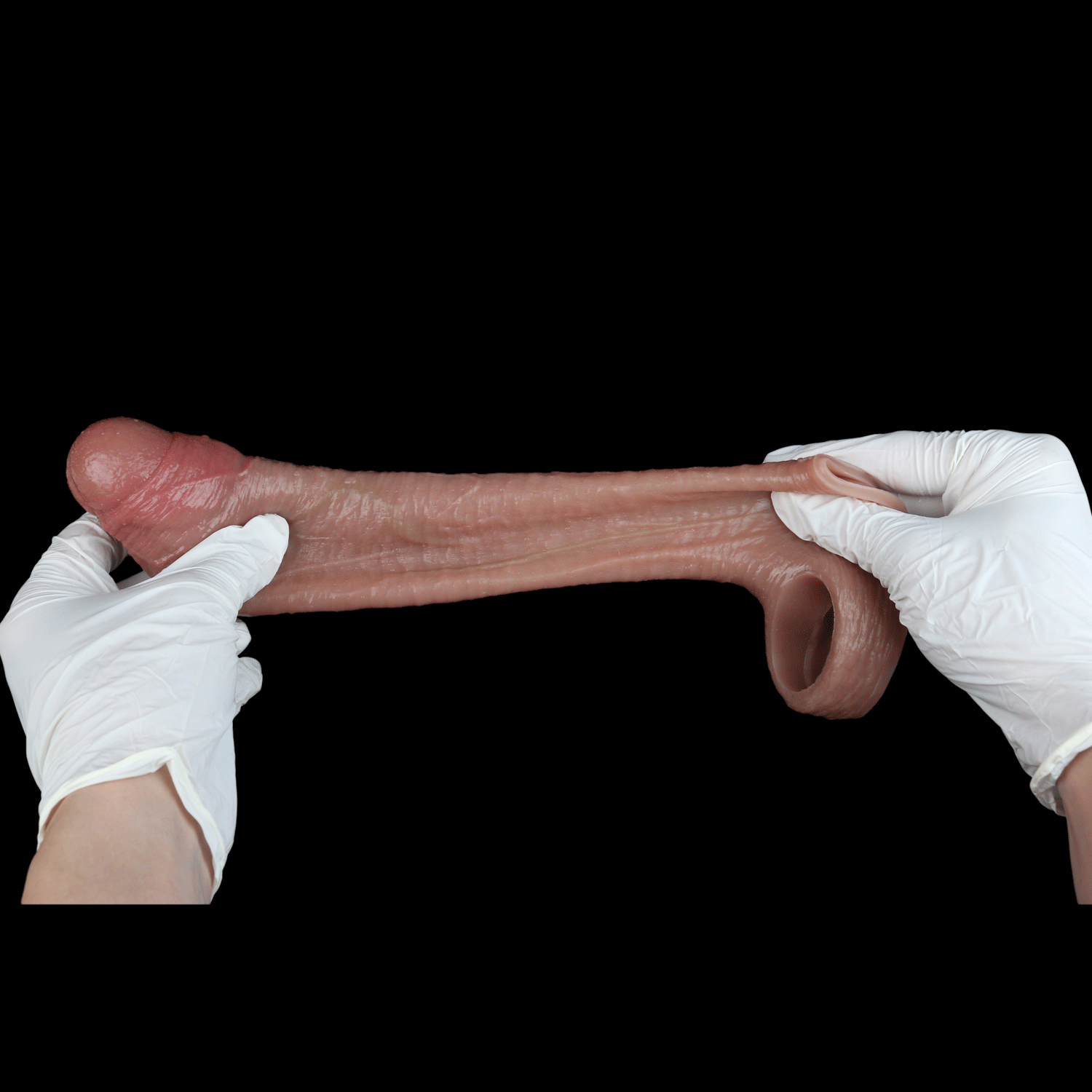 5.82 Inch Realistic Penis Extender Sleeve-Prolong Your Intimacy with the Wearable Male Sex Toy