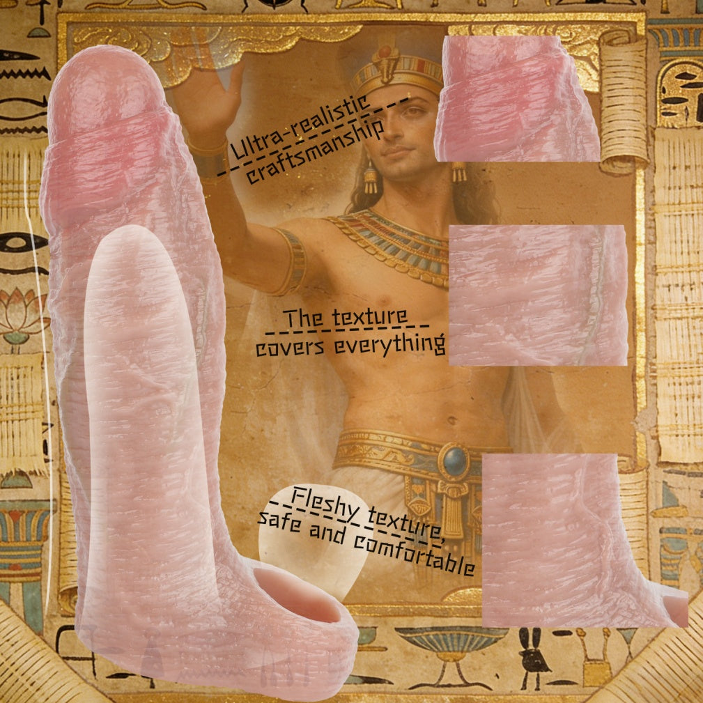 5.82 Inch Realistic Penis Extender Sleeve-Prolong Your Intimacy with the Wearable Male Sex Toy