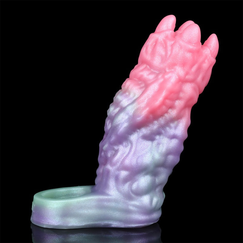 Fantasy Beast Claw Silicone 4.8 in Penis Sleeve – 5-Inch Cock Extender for Men Sex Toys