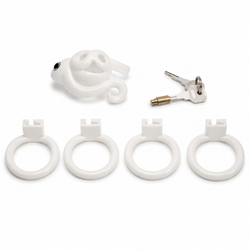 Octopus-Inspired Wearable Sculpture – Resin Lock Design
