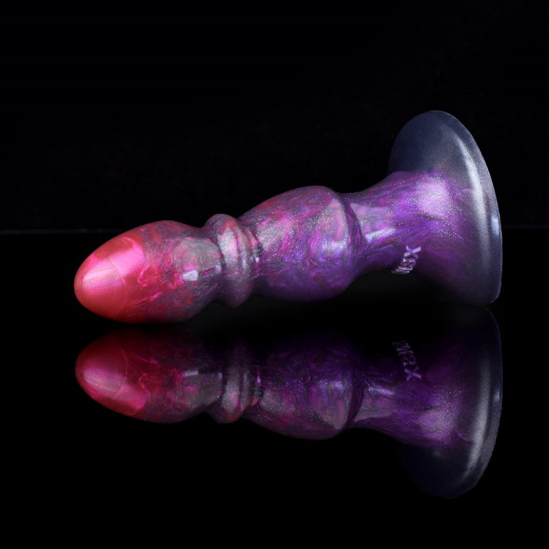 Fantasy Silicone 4.5-in Small Dildo – Three-Stage Anal Sex Toys for Men Women