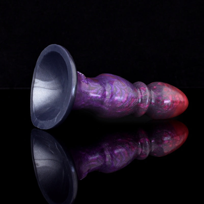 Fantasy Silicone 4.5-in Small Dildo – Three-Stage Anal Sex Toys for Men Women