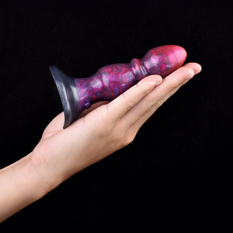 Fantasy Silicone 4.5-in Small Dildo – Three-Stage Anal Sex Toys for Men Women