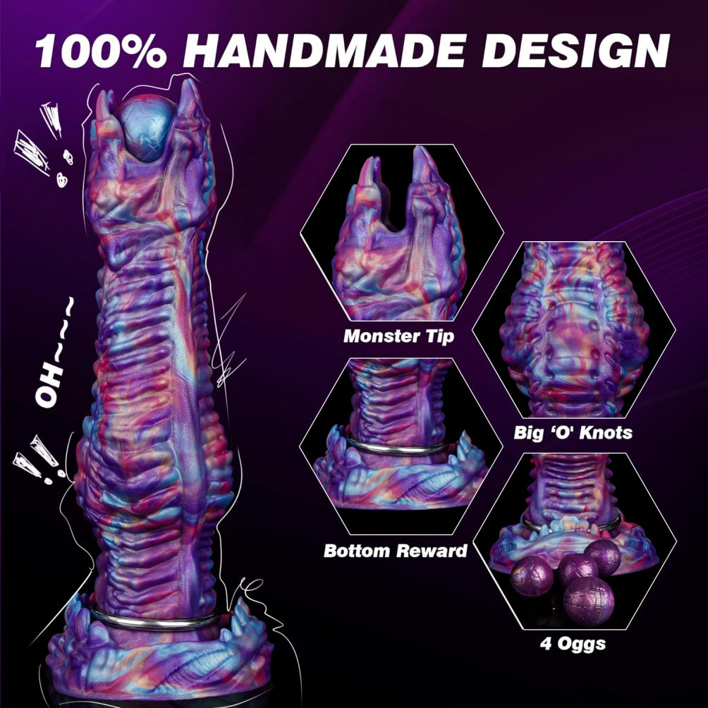 Ovipositor Dildo – Alien Xenomorph Egg-Laying Monster Silicone Dildo | Domlust