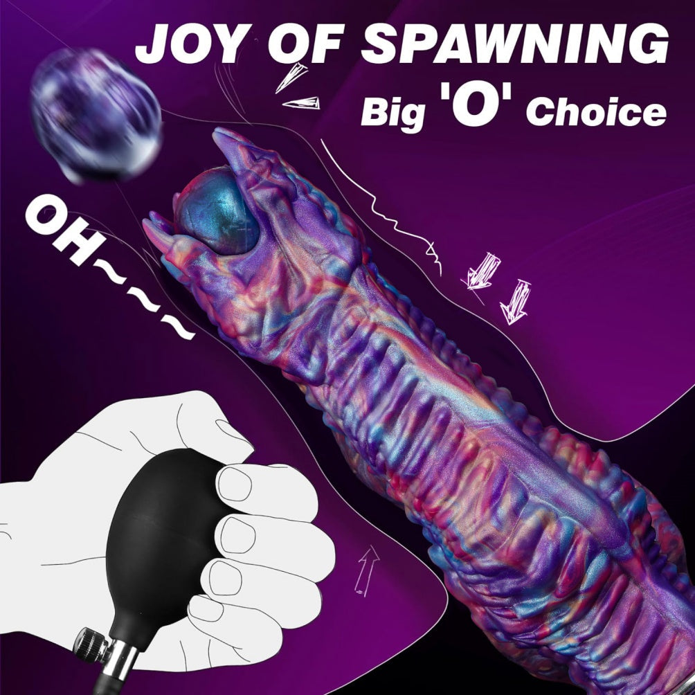 Ovipositor Dildo – Alien Xenomorph Egg-Laying Monster Silicone Dildo | Domlust