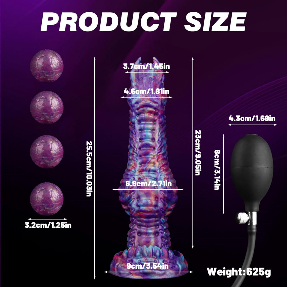 Ovipositor Dildo – Alien Xenomorph Egg-Laying Monster Silicone Dildo | Domlust