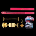 Alien Mushroom Fantasy Silicone Ball Gag – Extreme Bondage Oral Play Sex Toys for Women