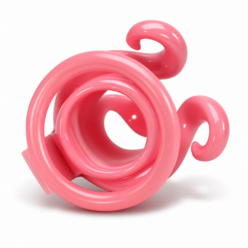 Octopus-Inspired Wearable Sculpture – Resin Lock Design