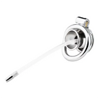 Flat Metal Male Chastity Cage – Inverted 2.0 Design