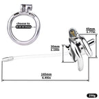 Flat Metal Male Chastity Cage – Inverted 2.0 Design