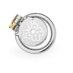 FLAT CHASTITY CAGE METAL BUTTERFLY