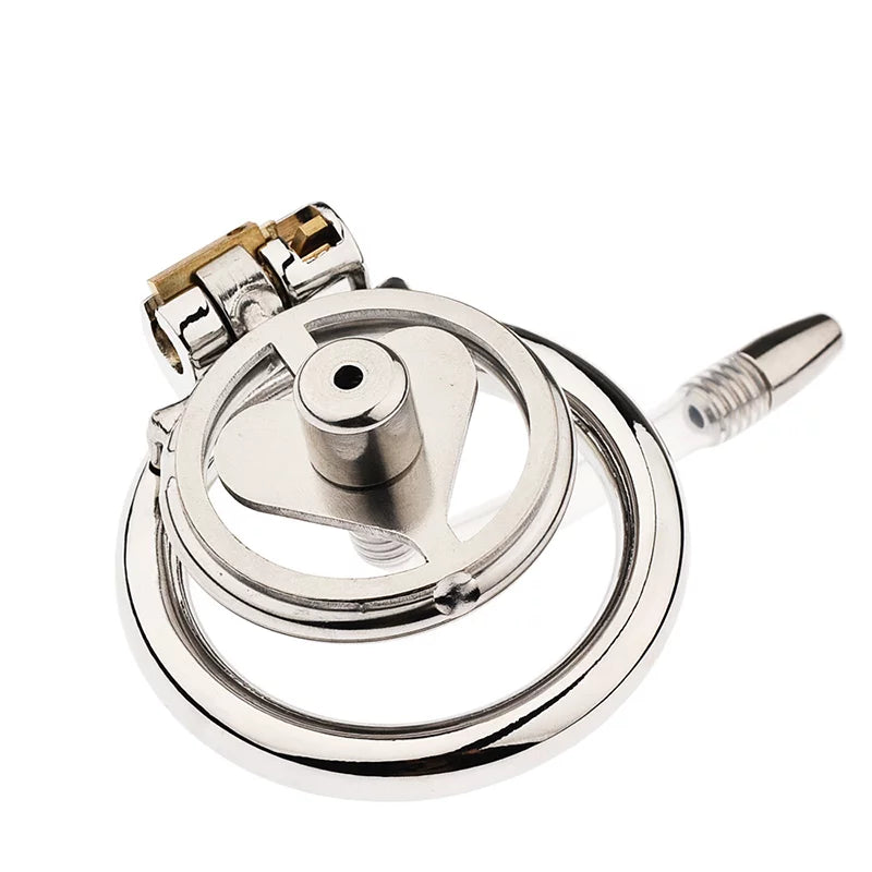 FLAT CHASTITY CAGE METAL LOVE