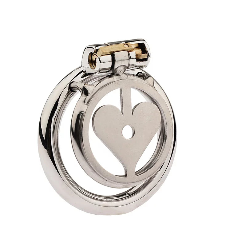 FLAT CHASTITY CAGE METAL LOVE