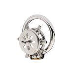 FLAT CHASTITY CAGE SPIKTED METAL